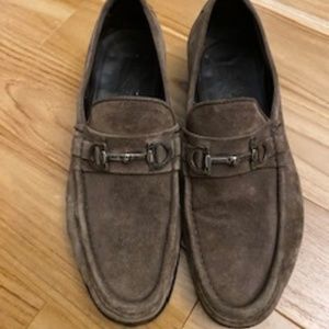 Salvatore Ferragamo Suede Loafers
